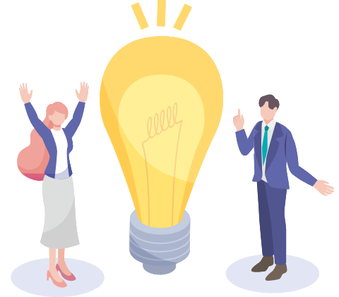 気づく イラスト